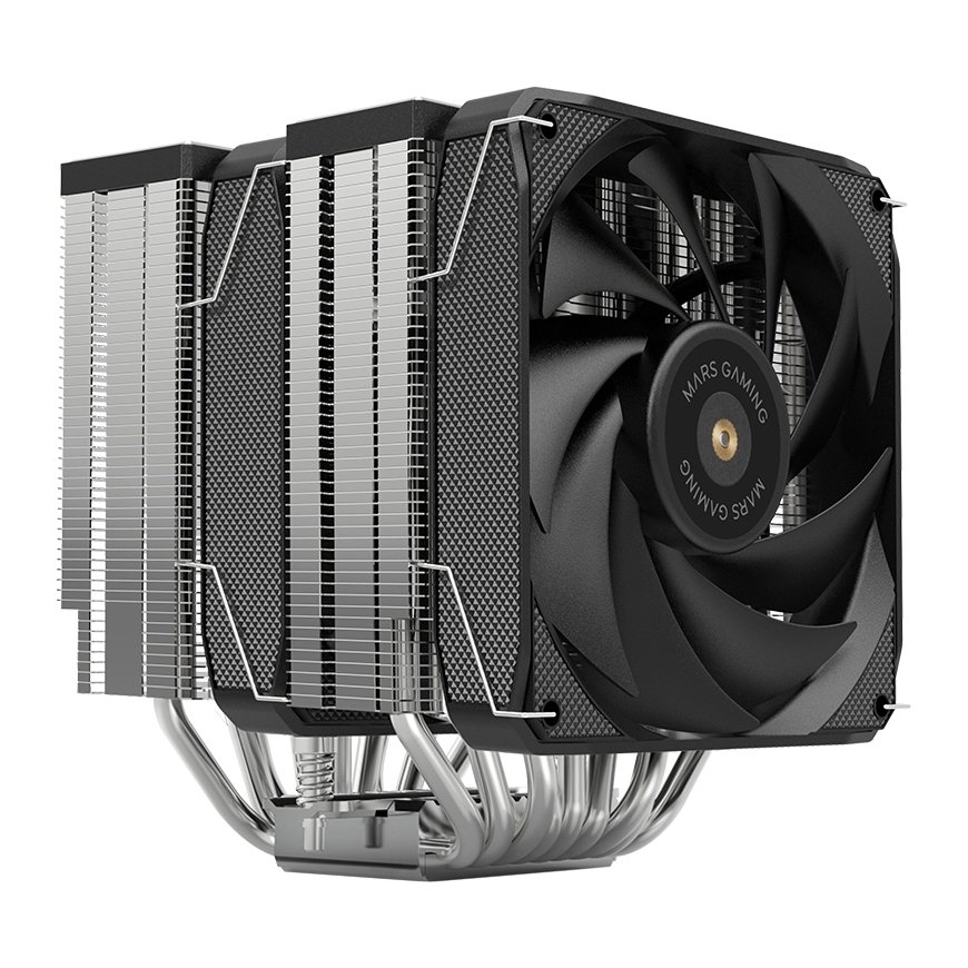 Mars Gaming MCPU-XU9 Процессор Air cooler 12 cm Черный 1 шт