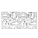 Mars Gaming MFPROX2W Datora dzesēšanas sistēma Datora korpusam Ventilators 12 cm Balts 2 pcs Mars Gaming MFPROX2W Datora dzesēšanas sistēma Datora korpusam Ventilators 12 cm Balts 2 pcs