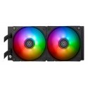 Silverstone NovaPeak 240 ARGB Processor Liquid cooling kit 12 cm Black 1 pc(s) Silverstone NovaPeak 240 ARGB Processor Liquid cooling kit 12 cm Black 1 pc(s)