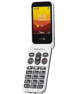 Doro Leva L31 7,11 cm (2.8") 142,7 g Melns, Balts Tālrunis ar papildiespējām