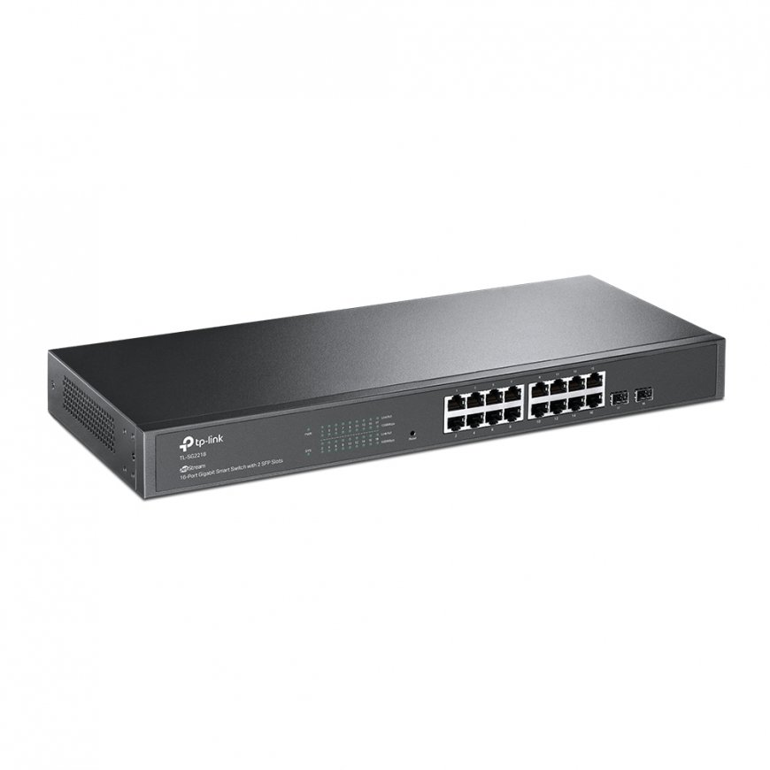 TP-Link JetStream 16-Port Gigabit Smart Switch with 2 SFP Slots – 2