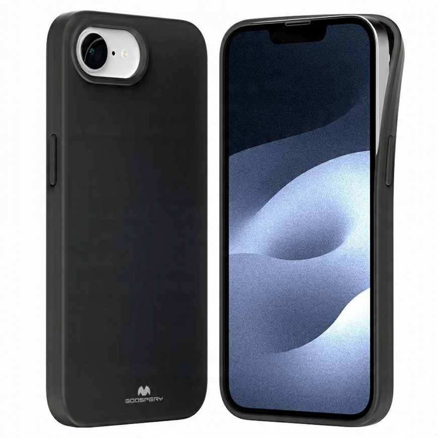 Etui Mercury Soft Iphone 16E juodas|black