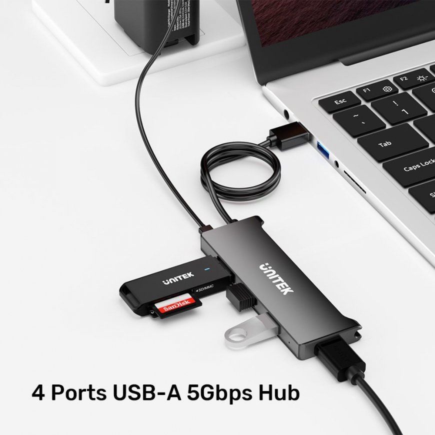 HUB Unitek Y-3145C USB-A / 4x USB-A 5Gbps – 2