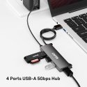 HUB Unitek Y-3145C USB-A / 4x USB-A 5Gbps HUB Unitek Y-3145C USB-A / 4x USB-A 5Gbps