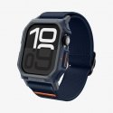 Spigen Lite Fit Pro Apvalks + josta Navy (tumši zila) Poliesters, Termoplastiska poliuretāna (TPU)