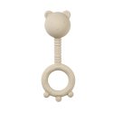NATTOU Silicone Rattle bear beige