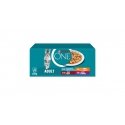 PURINA One Sterilcat Naudanliha, lohi, kana, kalkkuna - märkä kissanruoka - 40x85g PURINA One Sterilcat Naudanliha, lohi, kana, kalkkuna - märkä kissanruoka - 40x85g