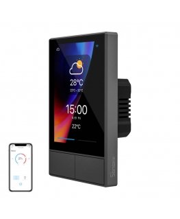 Smart WiFi control panel SONOFF NSPanel (black, 120mm)