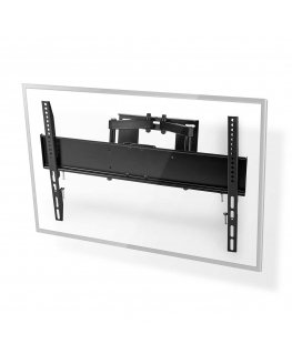 Nedis TVWM3551BK televizora stiprinājums 2,03 m (80") Melns