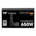 Thermaltake HAMBURG блок питания 650 W 24-pin ATX ATX Черный Thermaltake HAMBURG блок питания 650 W 24-pin ATX ATX Черный