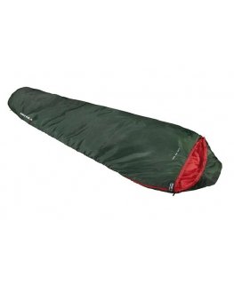 High Peak Lite Pak 1200 Mummy sleeping bag Polyester Green, Red