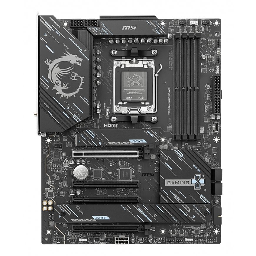 MSI X870 GAMING PLUS WIFI motherboard AMD X870 Socket AM5 ATX – 2