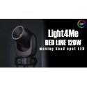 LIGHT4ME RAUDONA LINIJOS SPOT 120W judantis LED apšvietimas