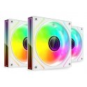 Mars Gaming MF3DPROKITW Tietokoneen jäähdytysjärjestelmä Tietokonekotelo Tuuletin 12 cm Valkoinen Mars Gaming MF3DPROKITW Tietokoneen jäähdytysjärjestelmä Tietokonekotelo Tuuletin 12 cm Valkoinen