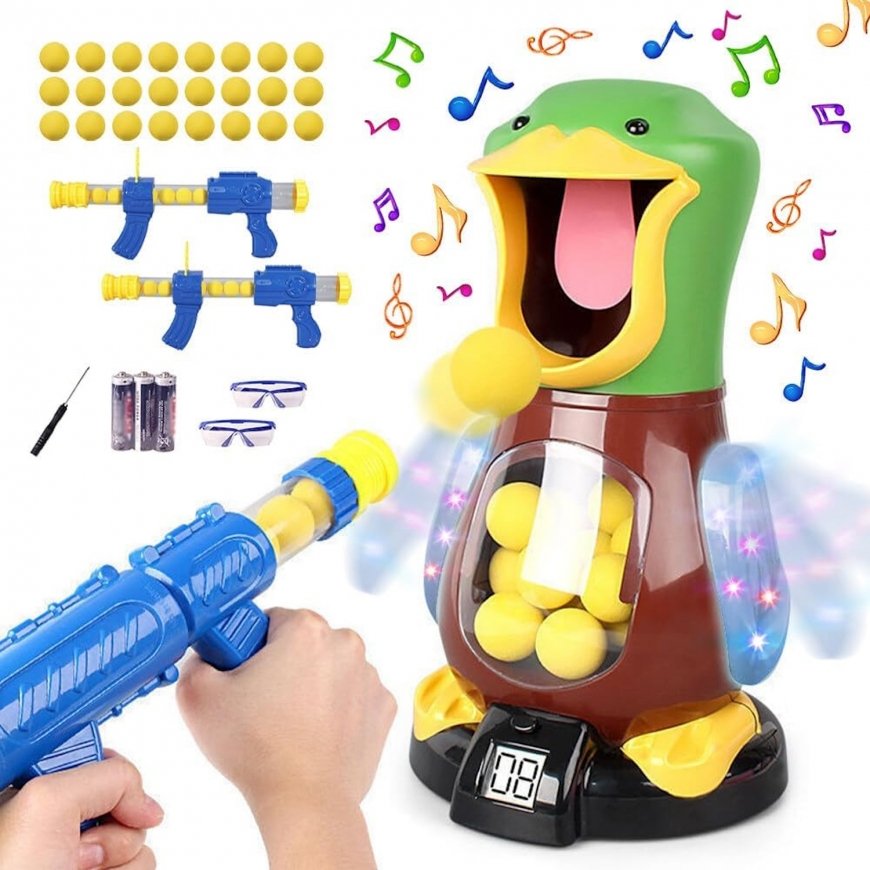Kiddyz D12 Piepildītā Pīle Šaušanas