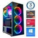 INTOP Ryzen 5 5500 16GB 1TB SSD M.2 NVME RX580 8GB WIN11