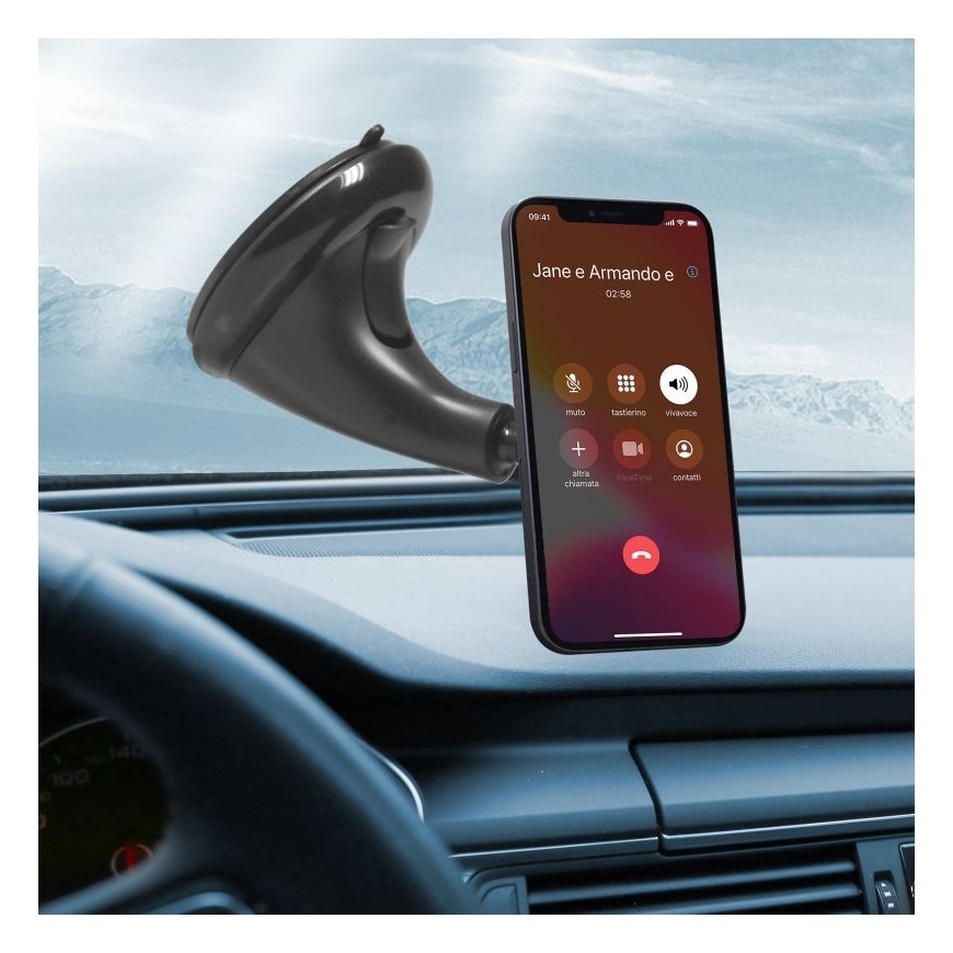 SBS Magnetic car holder with Wide Line suction cup – 2