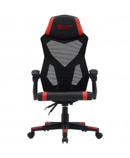 Canyon Flow MCH01 Gaming armchair Hard seat Black, Red