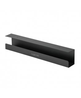 LogiLink KAB0070 cable organizer Desk Cable tray Black 1 pc(s)