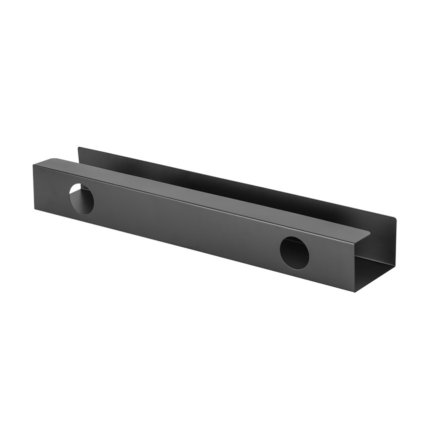 LogiLink KAB0070 kabelių tvarkymo priemonė Stalas Kabelių dėklas Juoda 1 vnt – 2