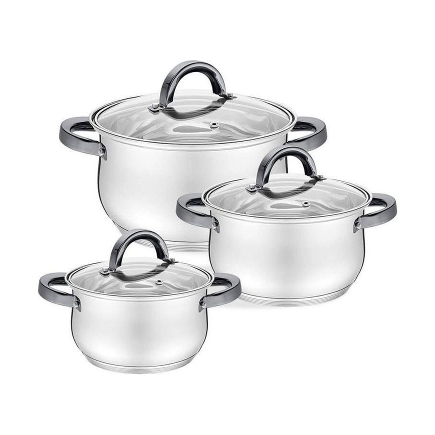 MAESTRO MR-3522-6M-BLACK 6-osainen kattilasarja – 2