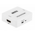 RoGer VGA to HDMI Video Signal Converter (+Audio) / white RoGer VGA to HDMI Video Signal Converter (+Audio) / white