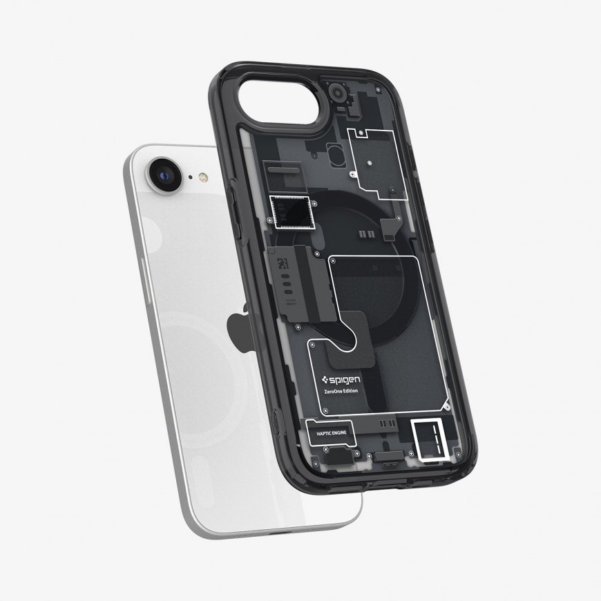 Spigen Ultra Hybrid Zero One (MagFit) mobilo telefonu apvalks 15,5 cm (6.1") Aploksne Melns – 3