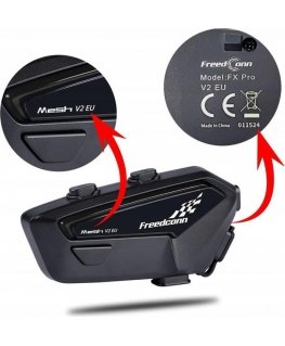 FreenConn FX Pro V2 EU MESH motorcycle intercom