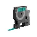 DYMO D1 Standard - Black on Green - 9mm marķēšanas lenta Melns uz zaļa