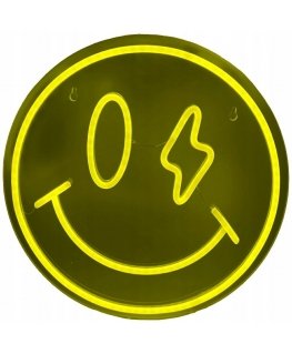 Neon Beline Light Smiling Face