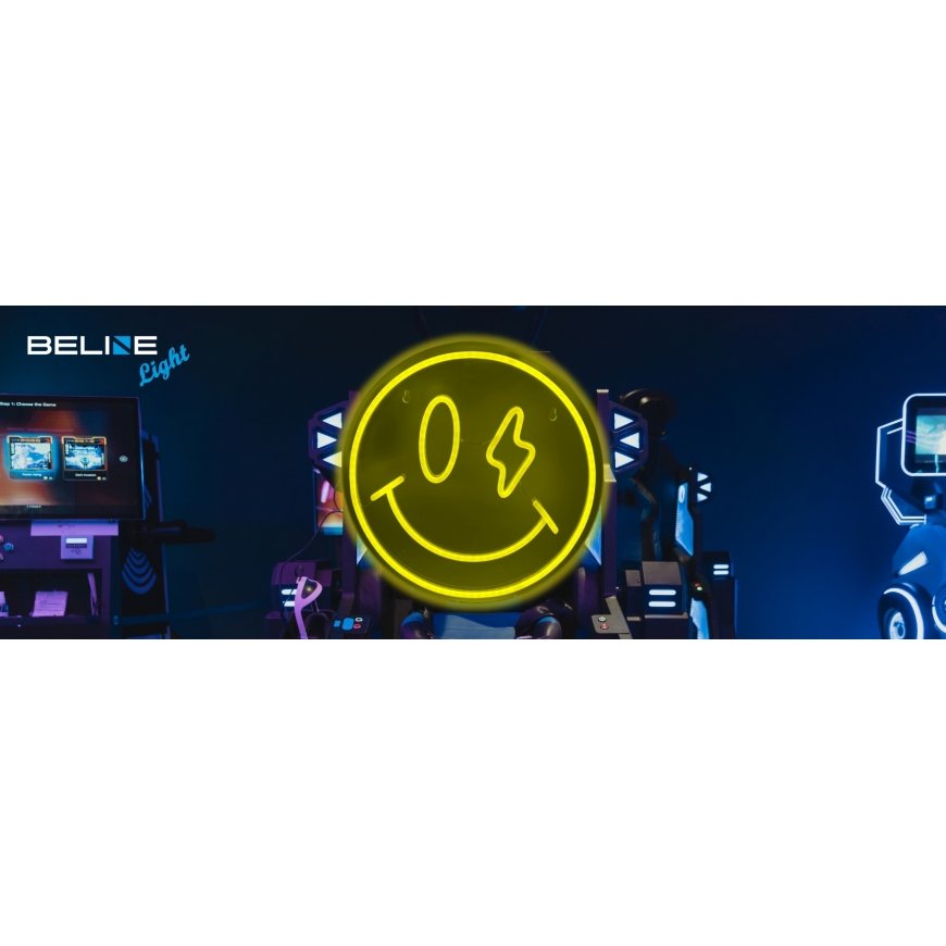Neon Beline Light Smiling Face – 2