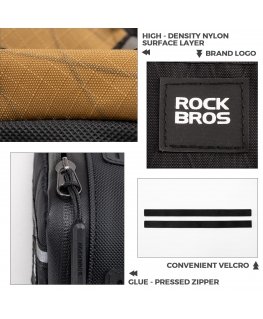 Rockbros kolmnurkne jalgrattakott 0,25L - Roheline