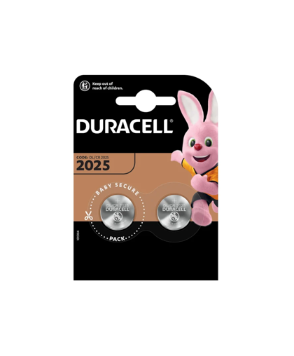 Duracell Lithium batteries 2025 2 pcs – 2