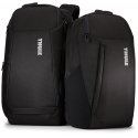 Thule Accent TACBP2115 - Black reppu Matkareppu musta Kierrätetty polyesteri Thule Accent TACBP2115 - Black reppu Matkareppu musta Kierrätetty polyesteri