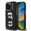 Karl Lagerfeld Grained PU K&CH Heads Case for iPhone 16 Pro Max Karl Lagerfeld Grained PU K&CH Heads Case for iPhone 16 Pro Max