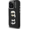 Karl Lagerfeldi tekstureeritud PU K&CH peade ümbris iPhone 16 Pro Max jaoks Karl Lagerfeldi tekstureeritud PU K&CH peade ümbris iPhone 16 Pro Max jaoks