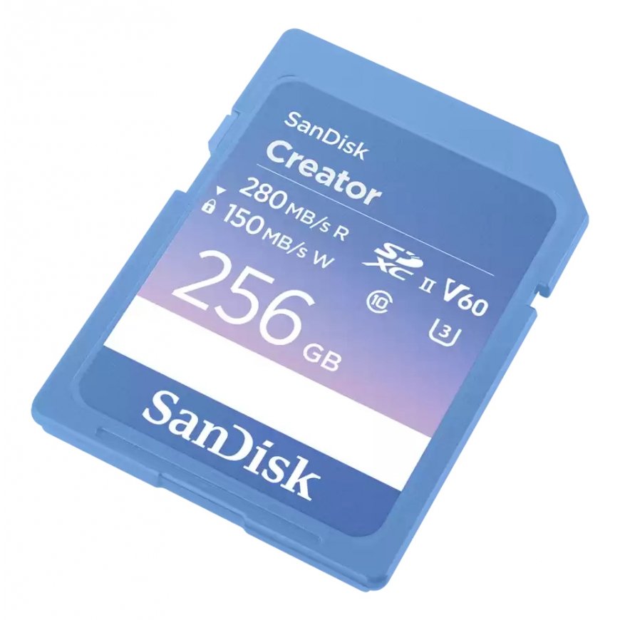 SanDisk Creator 256 GB SDXC UHS-II Class 10 – 2