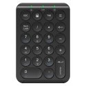 Deltaco TB-125 ciparu klaviatūra Piezīmjdators/PC RF Bezvadu Melns Deltaco TB-125 ciparu klaviatūra Piezīmjdators/PC RF Bezvadu Melns