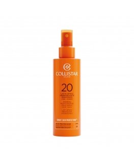 Collistar Tanning Moisturizing Milk Spray SPF20 Apsauginis pienelis nuo saulės Veidui ir kūnui 20 Suaugusiesiems