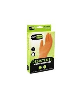Multifunctional and durable natural latex gloves orange S|7 size