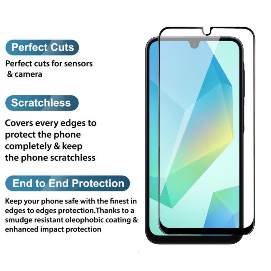 Connect 0.33mm Caurs Temperētais Stikls Samsung Galaxy A56 Gaiša – 4