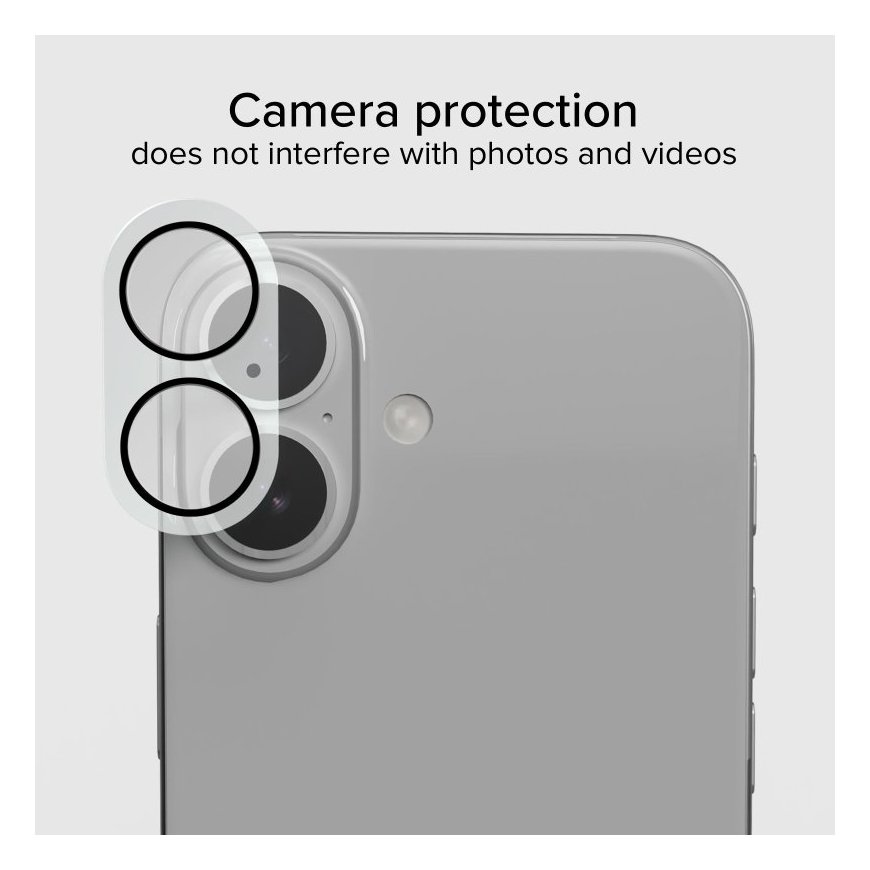 SBS TED3OCAMGLIP16 mobile phone screen/back protector Camera lens protector Apple 1 pc(s) – 3