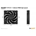 be quiet! SILENT WINGS 4 | 120mm PWM high-speed Корпус компьютера Вентилятор 12 cm Черный 1 шт be quiet! SILENT WINGS 4 | 120mm PWM high-speed Корпус компьютера Вентилятор 12 cm Черный 1 шт