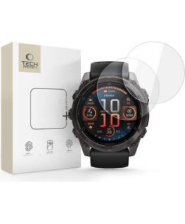 SZKĻO HARTOVANĀ TECH-PROTECT GLASS FIT+ 2-PACK GARMIN FENIX 8 (5