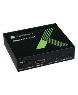 Techly IDATA HDMI-EA74K äänimuunnin musta