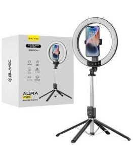 Blavec Selfie Ring lamp Aura LED Ring P55 25cm tripod + remote c