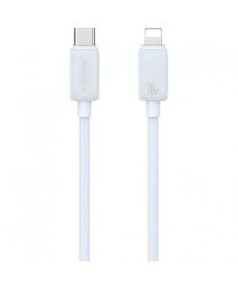 Kabelis USAMS KY serijos US-SJ692 30W USB-C į Lightning 1m baltas