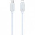 Kabelis USAMS KY serijos US-SJ692 30W USB-C į Lightning 1m baltas Kabelis USAMS KY serijos US-SJ692 30W USB-C į Lightning 1m baltas