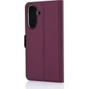 Bangų knygų dėklas, Samsung Galaxy A36 5G, Rūkyta Sangrija Bangų knygų dėklas, Samsung Galaxy A36 5G, Rūkyta Sangrija