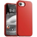 Mercury Silicone Case for iPhone 16 in red